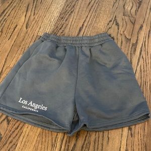 navy blue sweat shorts originally bought from shein, size m